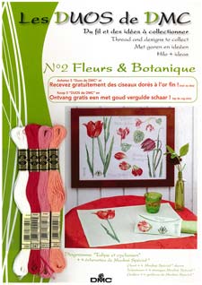 Schema Collezione Fleurs et Botanique - Tulipani e ciclamini